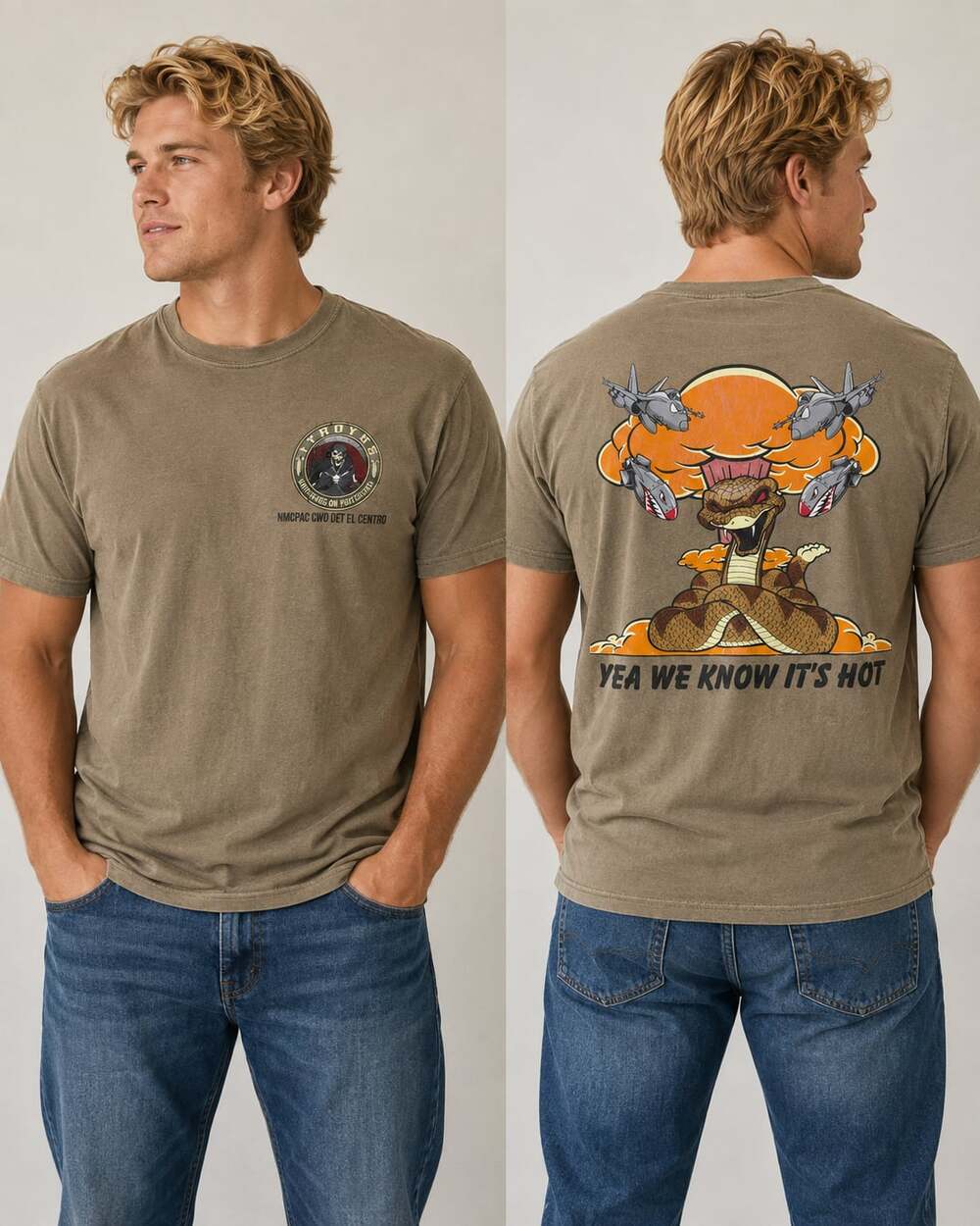 Port & Company Core Cotton NMCPAC CWD Det El Centro T-Shirt
M132